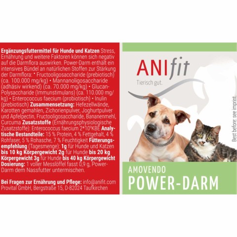 Cat Dog Supplements Power-Digest (Power Darm) 140g 1 Piece -4- Anifit