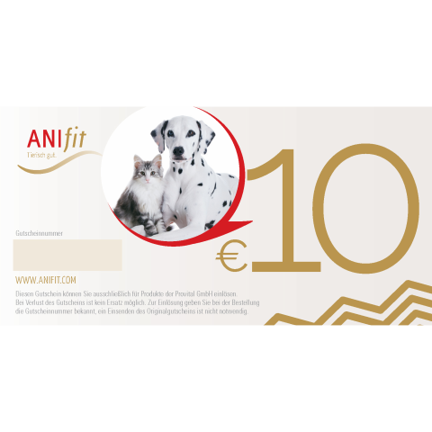 Anifit 10 EUR Gutschein ONLINE (1 Piece)